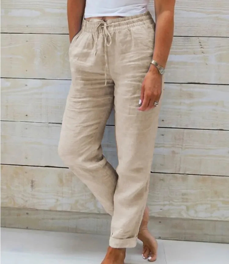 Capri - LINEN PANTS