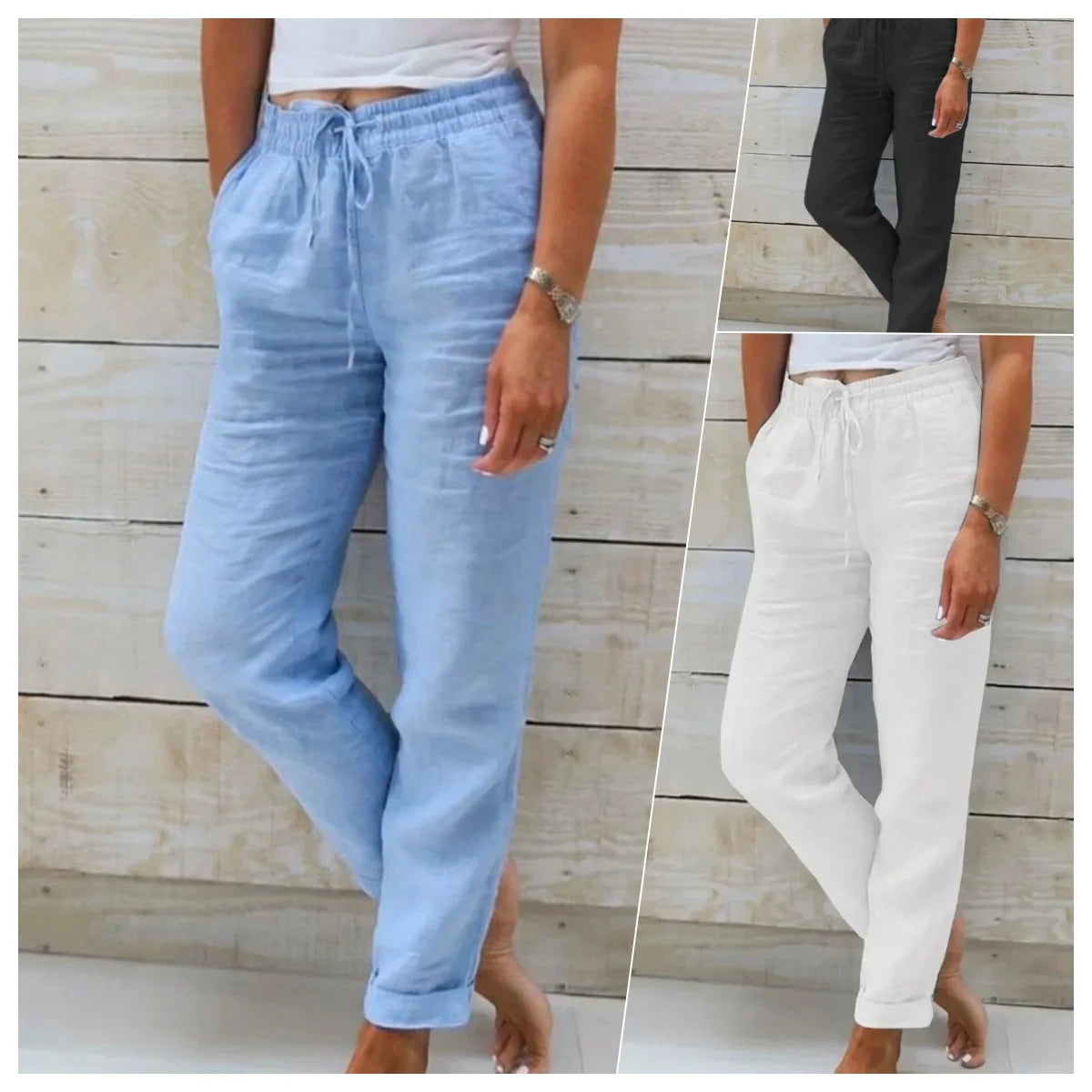Capri - LINEN PANTS